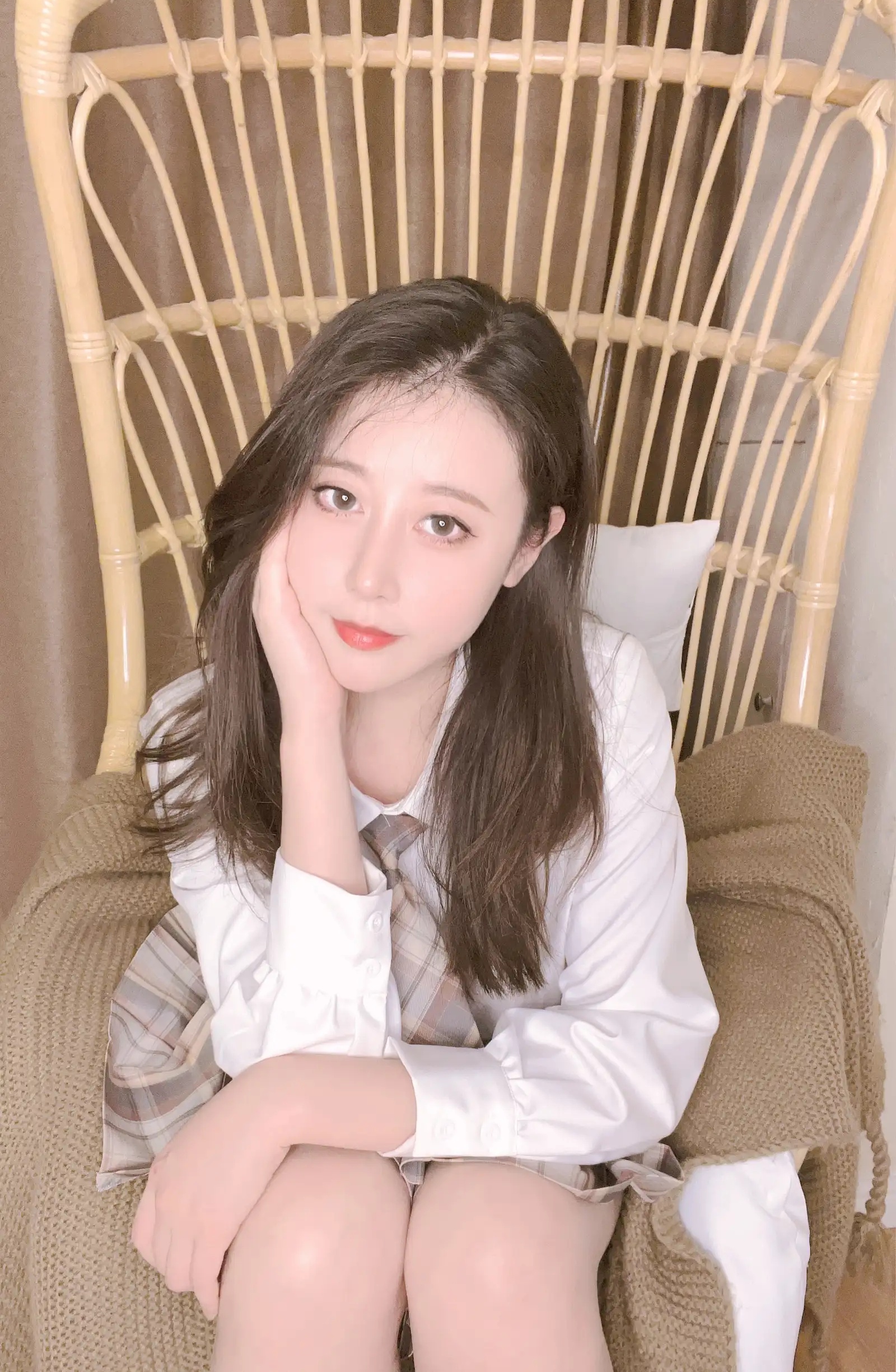 Coser美女奈汐酱NiceNo.059 &ndash; 34号自拍本 JK 主题写真 [53P]Xiuren秀人写真高清美女套图写真下载-看套图看套图