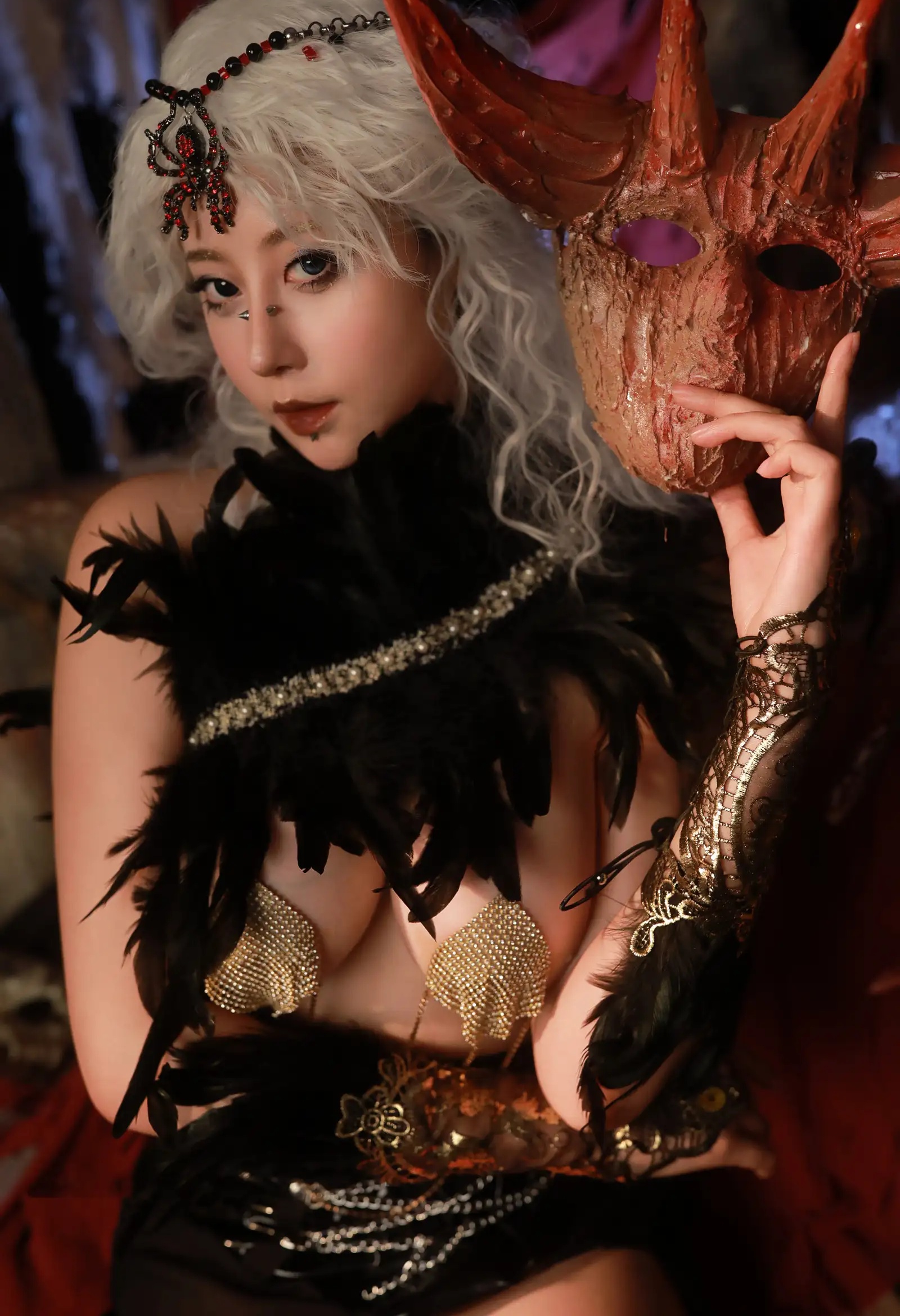 Coser美女奈汐酱NiceNo.083 &ndash; 蛛肆 主题写真 [45P]Xiuren秀人写真高清美女套图写真下载-看套图看套图