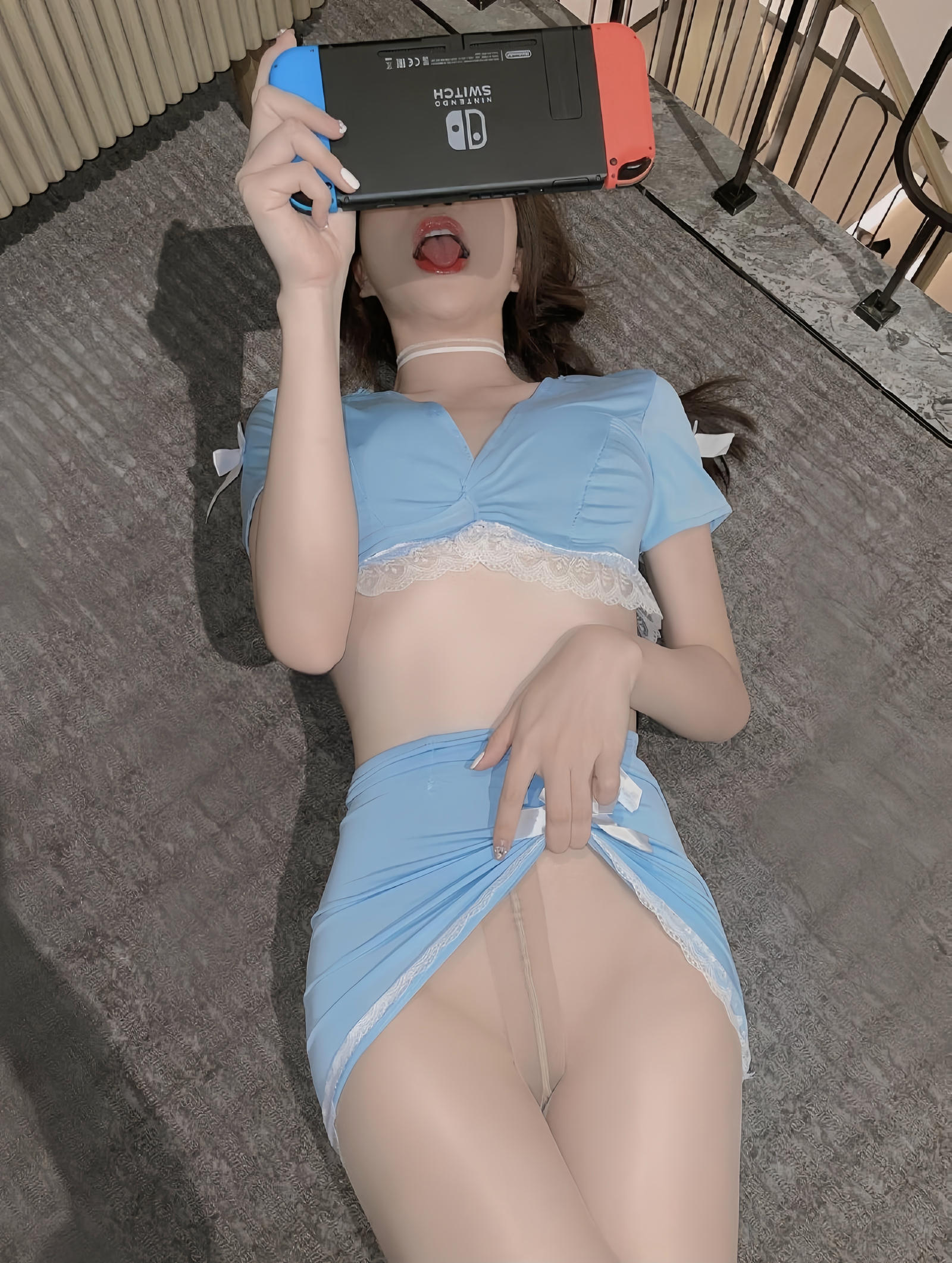 图片[3]-徐莉芝Booty 微密圈系列 – NO.018 蓝色妖姬-看套图