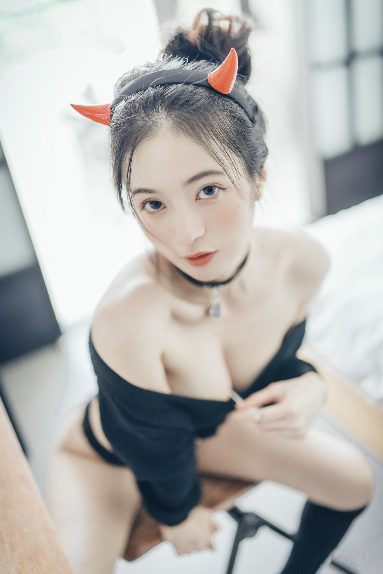 图片[1]-辰辰ChenChen – NO.005 黑色小兽-看套图