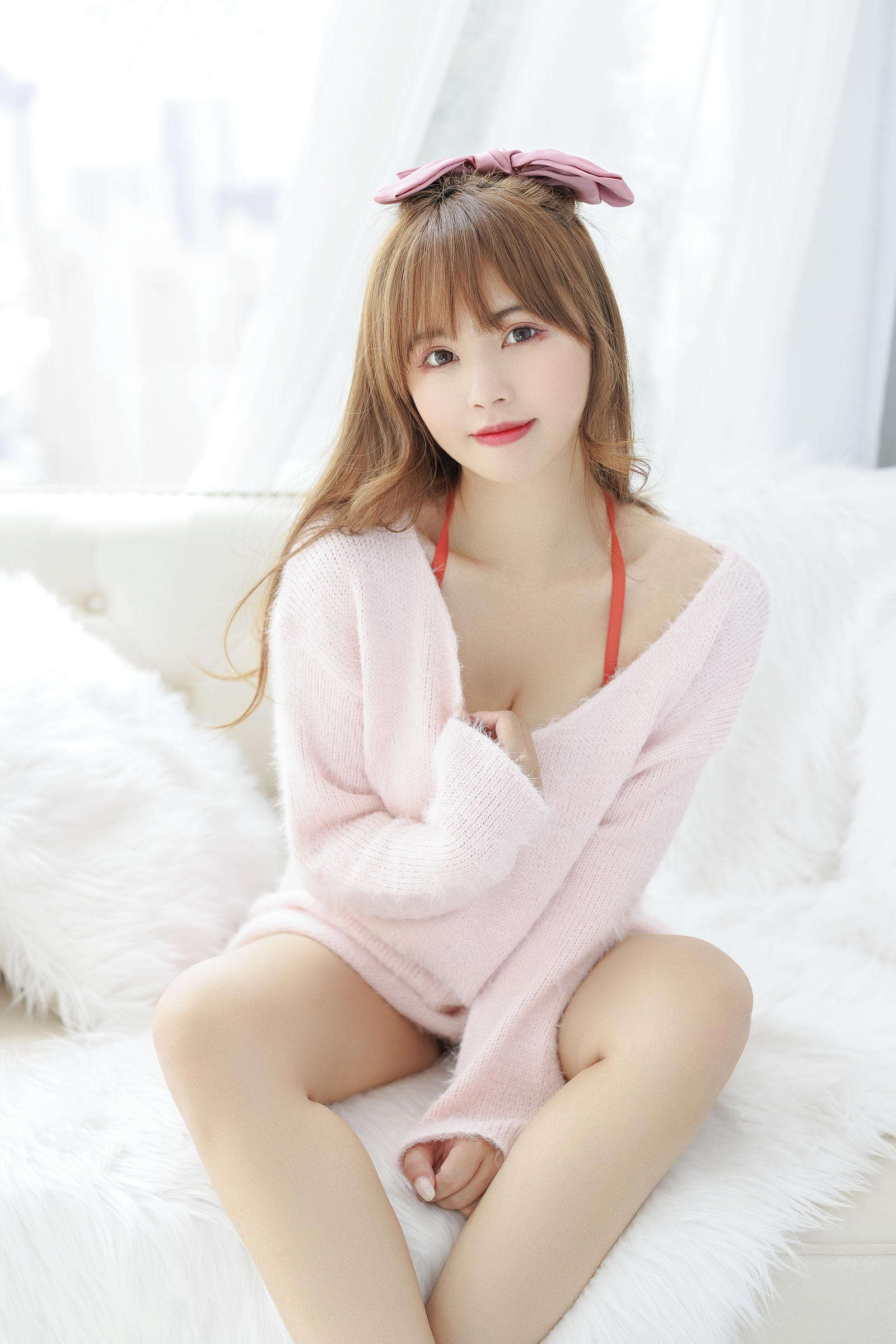 图片[3]Xiuren秀人写真高清美女套图写真下载-看套图张思允Nice – 内购原版 粉色毛衣Xiuren秀人写真高清美女套图写真下载-看套图看套图