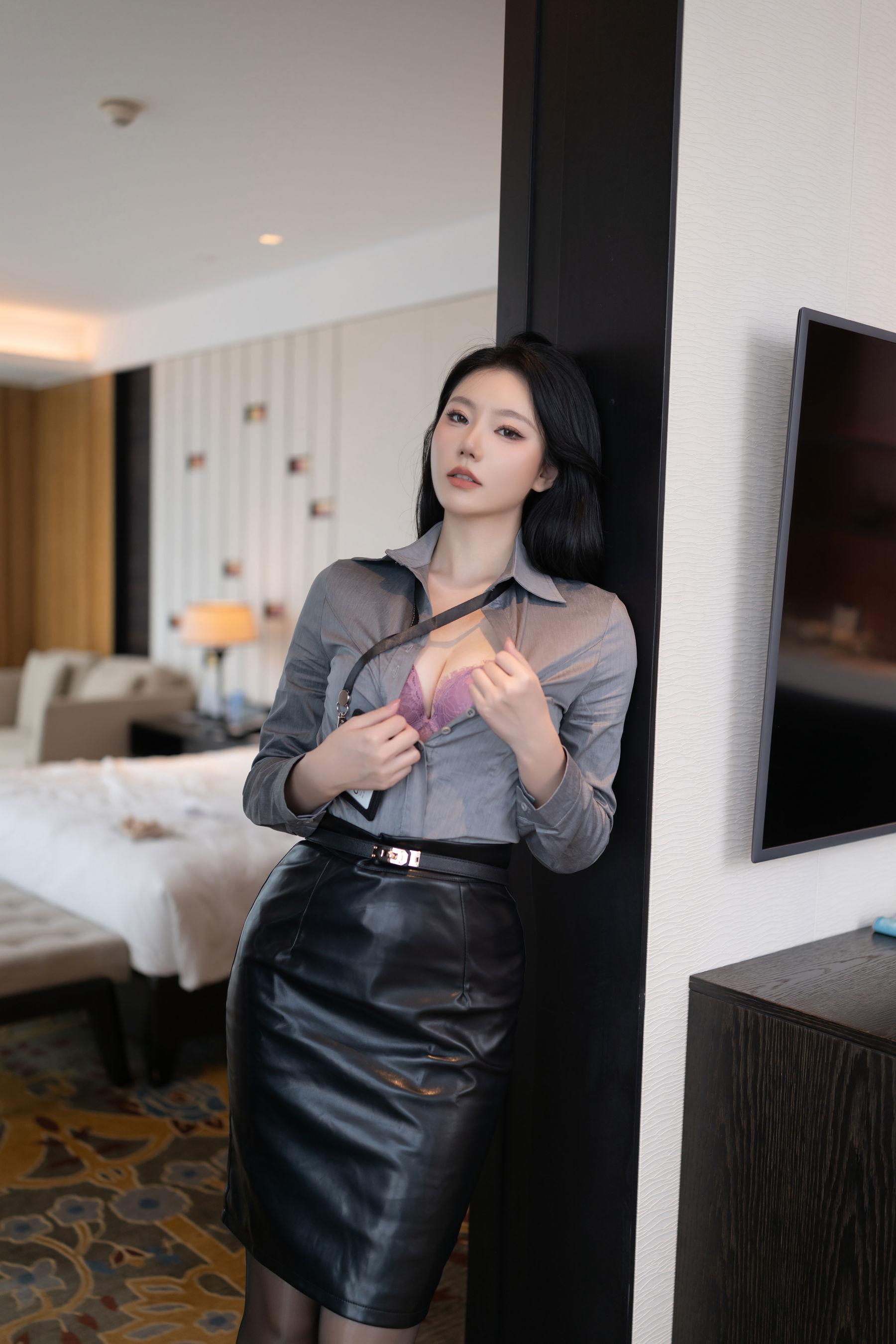 图片[3]Xiuren秀人写真高清美女套图写真下载-看套图[秀人付费] 安然anran 诱人私拍福利 灰色衬衫Xiuren秀人写真高清美女套图写真下载-看套图看套图